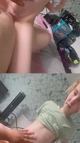 Girlfriend riding my cock