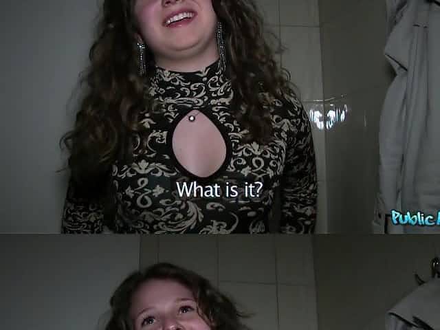 Young looking girl Bunny Baby takes money to get fucked hard