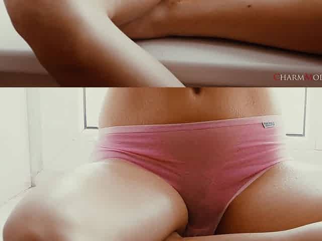 Mia Moon Sexy Student in Wet T-shirt