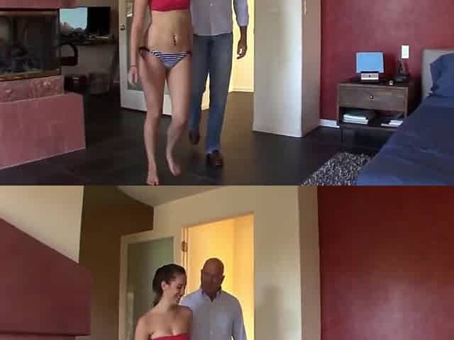 Layla Adams In Skinny Babysitter Gets Fucked Deep By Her Experienced Client To Get A Raise