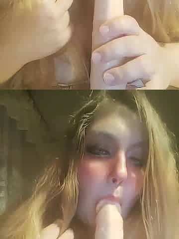 Intimate clip of me licking my toy