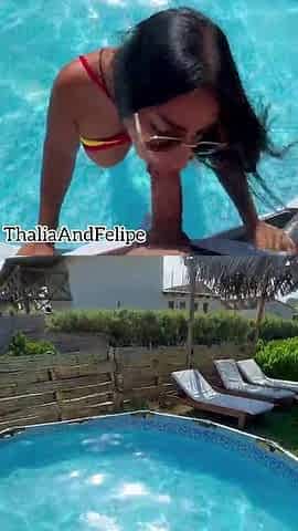 My superlatively good ally took me to a beach cabin to bang me wildly! ThaliaAndFelipe