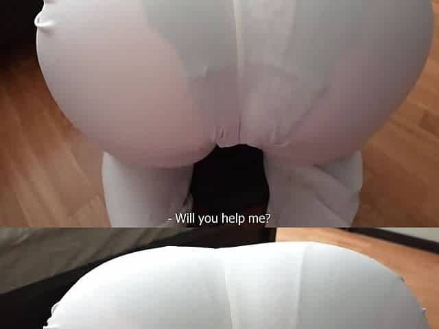Creampie fuck for big ass stepsister - POV