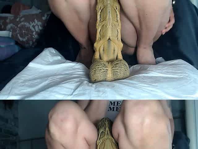Big Titty Blonde Whore Plays With Toys and Masturbates Solo