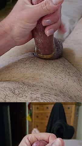 Edging Wanking and Cumming Hard