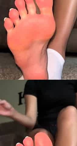 Ivys Feet - Worship My Stinky Feet - Socks To Oily Barefoot