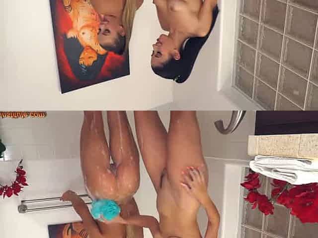 Alex Coal Sensual Bath w Sex Goddess Naomi Swann