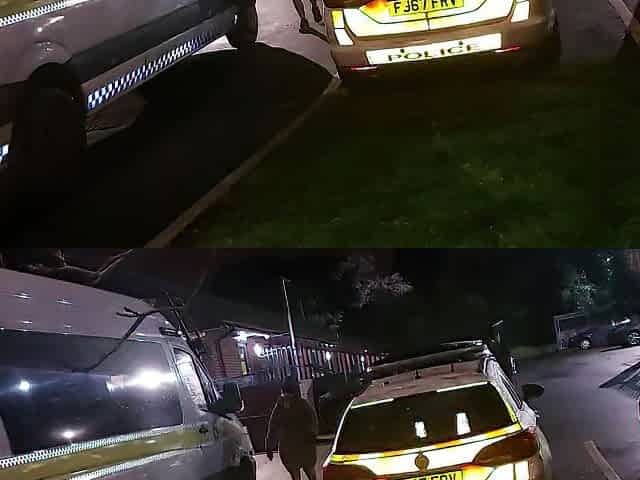 Cracky gets released from the police Station