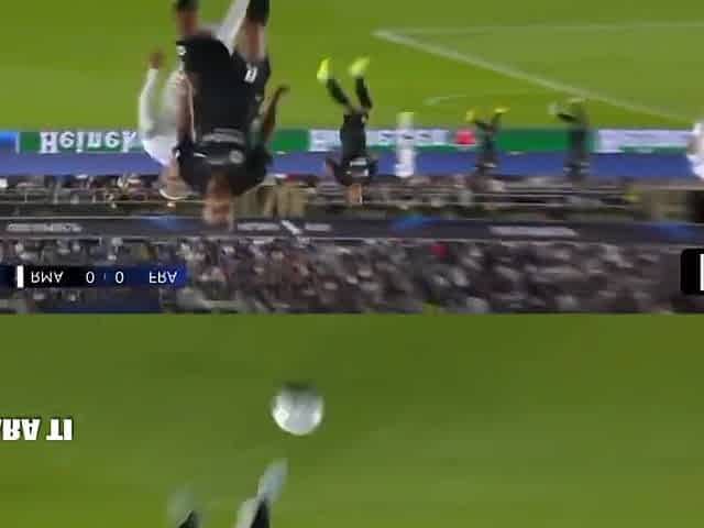 Most good screw (Real Madrid vs Frankfurt two-0)