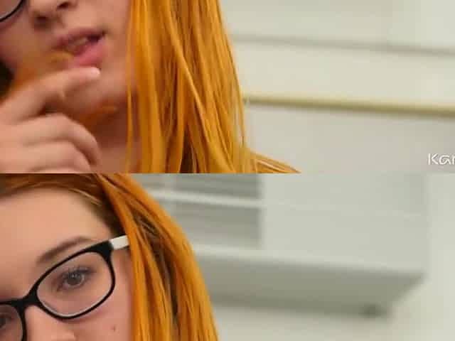 Opal Essex In Hairy Nerdy Girl