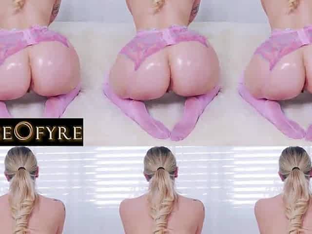 ABODE OF FYRE- BBC & Large butt Backshots Fortunate Kay and Will Tile