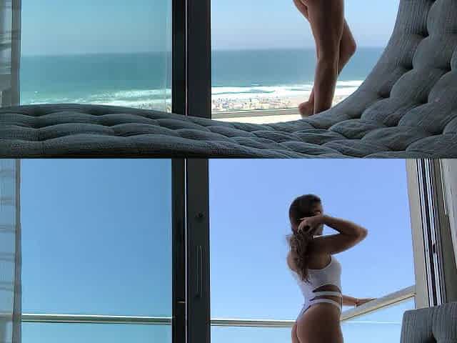 Dani Daniels . com - Window Tease Public Solo