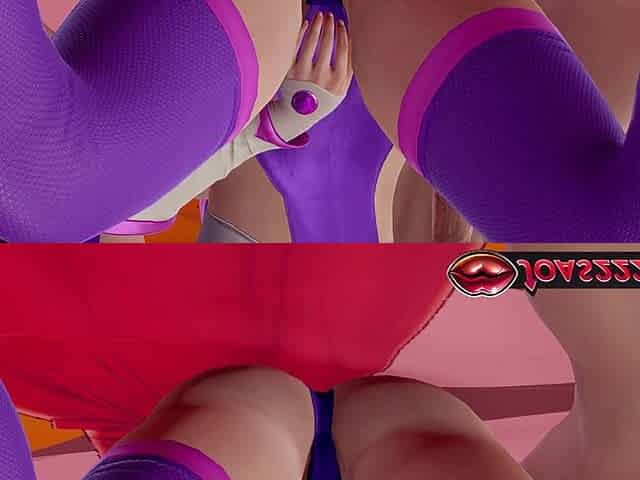 3D Hentai of Sylvia, the Hot Anime Girl - Kiss Teasing and Pussy Masturbation, Bed Pussy Licking with Moanings, Anal Vibrator