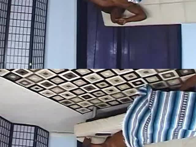Black Python Cock Squeezes Into Hesitant Blonde Pussy