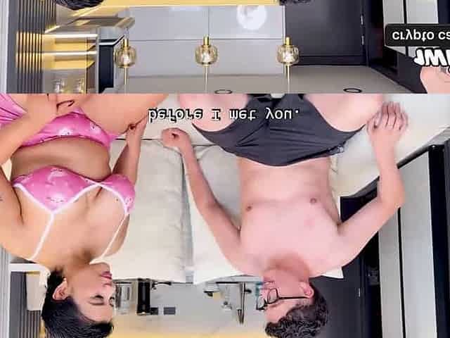 My inexperienced Latina BBW gf was cheating, so I joined them for an mighty 2on1 with a enormous ass and ginormous cock - the ho