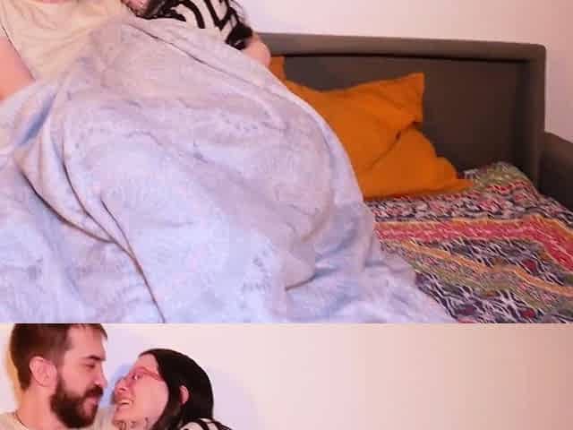 Netflix and chill with goth girlfriend