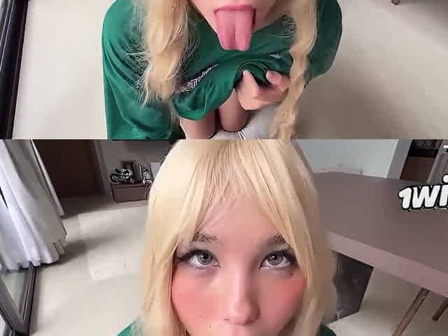 Fucking Steaming 18-25 Year Old Disney Princess Gives Homemade Blowjobs!