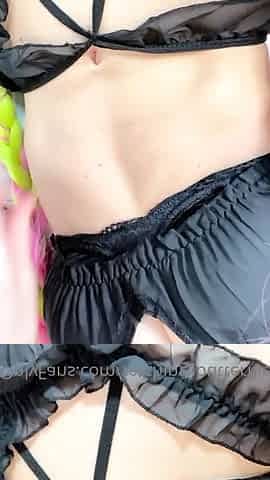 Small titted babe toys her pussy on webcam