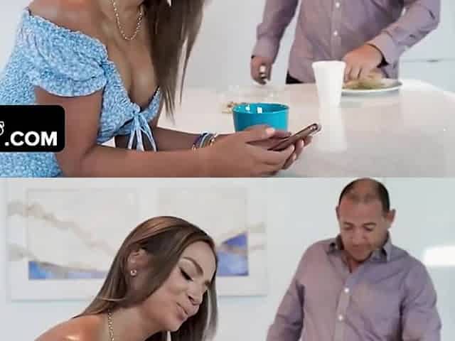 Oliver Flynn And Havana Bleu In Lucky Stud Creampies His Caramel Tanned Milf Stepmom In Front Of His Stepdad