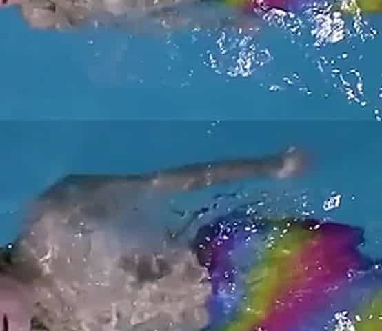 Captive Mermaid Teases You in the Pool
