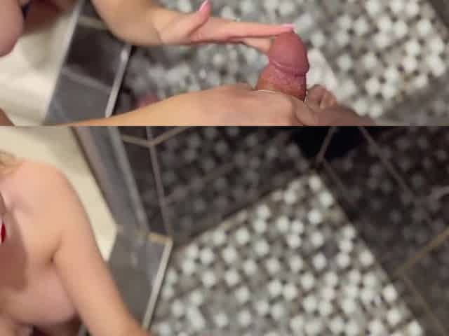 Big tiddied russian girl giving me a full room tour and her ass to pound