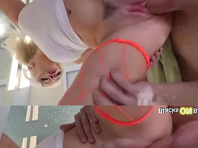 Ebony Girlfriend Shares Bf With Her Bff - Tessa Thomas, Petite Blonde And Gia Oh My