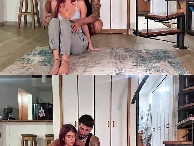 I Give My REDHEAD Student a Yoga Lesson and End up SCREWING HER TWAT; It Ends In a CREAMPIE.