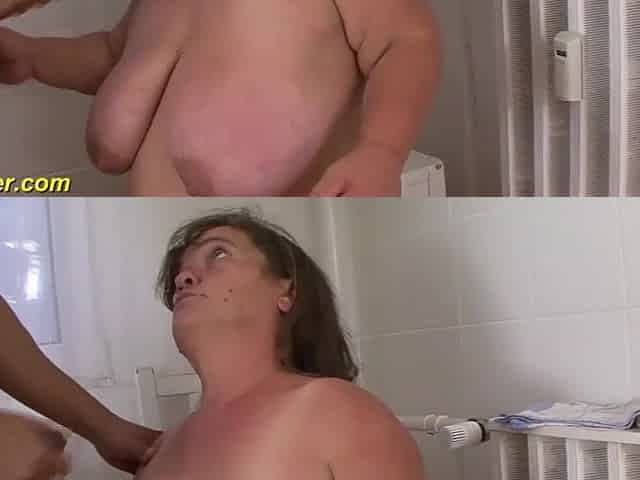 breasty older midget large weenie drilled