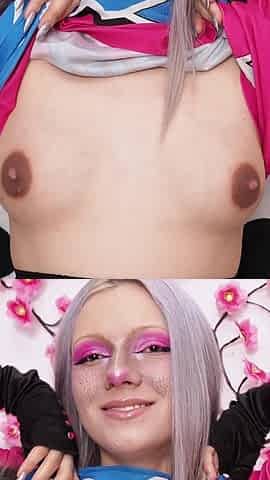 Gorgeous Skinny Blonde Satisfies Herself with a Dildo, Vibrator, and Fingers with a Plug in Her Ass!