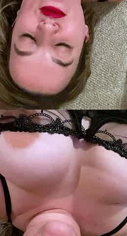 Big boobs milf masturbates with her dildo