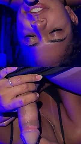 Perfect Brunette Loves to Swallow Big Cock with Her Honeyed Pussy
