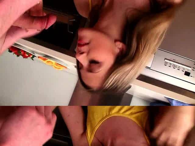Hot amateur pov blowjob handjob