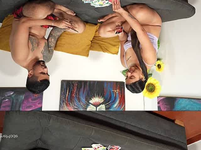 The Game with My Stepsister Got Out of Control and This Happened! (cumshot in the Pussy)
