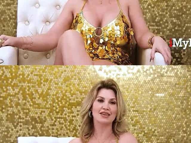 Curvy Gold Clad mother I'd like to fuck Rides Like A Fantasy - Andie Anderson, Nathan Bronson