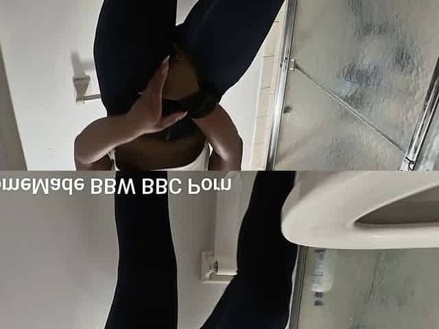 Bouncing Desperate for a Wee Pissing My Pants and in the Toilet