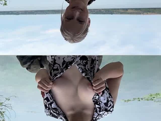 Tits Flashing