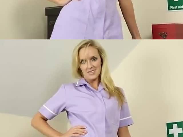 Bex - Upskirt Nurse - upskirtjerk
