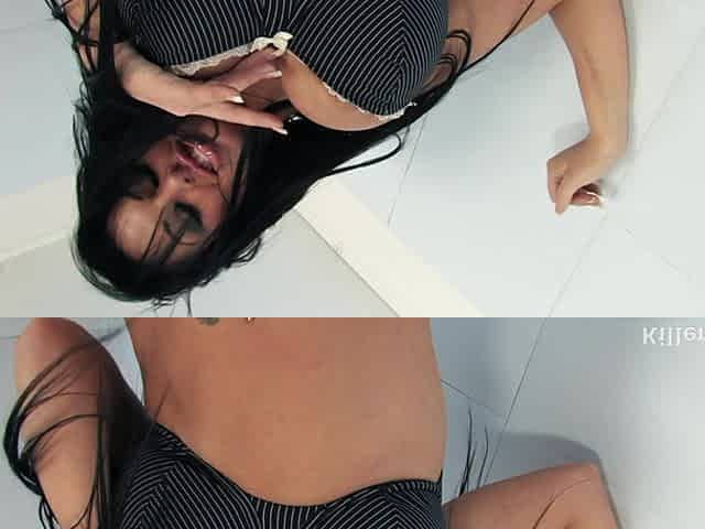 Fit Busty Brunette Pornstar Kerry Louise Desires a Monster Black Cock Experience