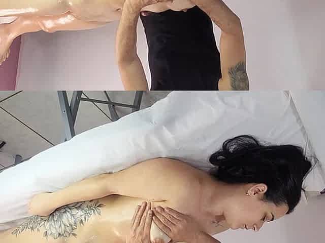 The Relaxing Massage Turned Into Something Else When the Masseur Touched There