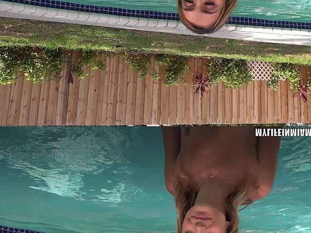 Ana Came by for a Swim and Some Dick