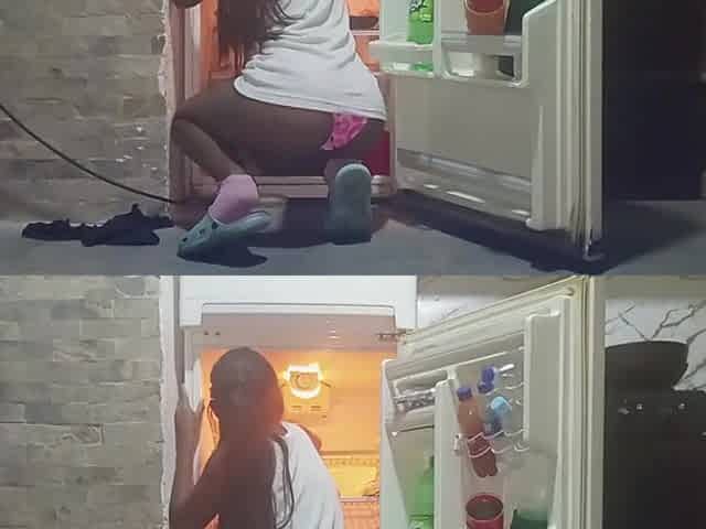 Cleaning lady's butt - I met her on Sxhorny.com