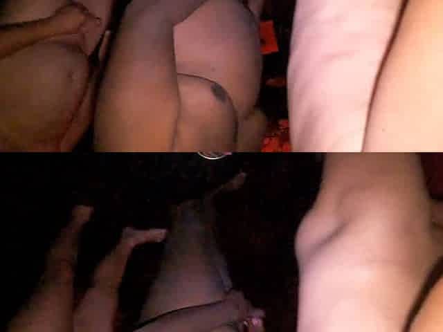 Danish swingers gangbang orgy, beginning of the hardcore actions