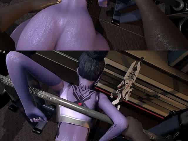 (bbc) Widowmaker Blowjob and Deepthroat Overwatch Sfm