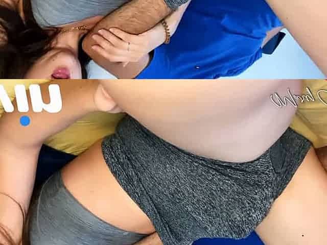 Ditalino, real couple, real ejaculation - hottest fledgling Italian porn!