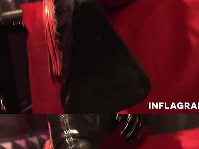 Superb mistresse masturbating in POV