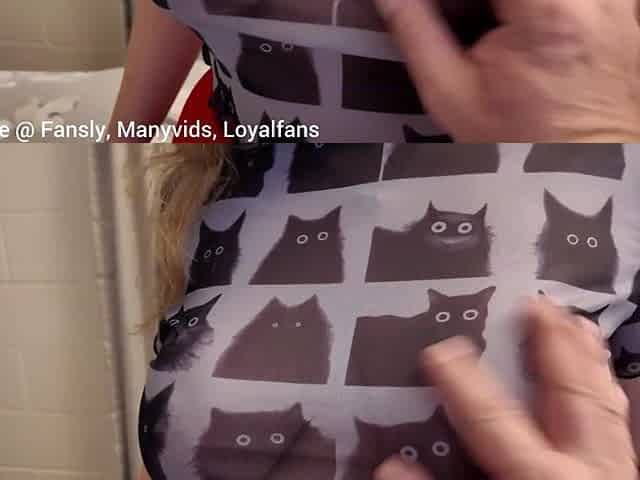 Outdoor Titty & Butt Tease Throughout the Reserve Ends with Hard Daybed Sex