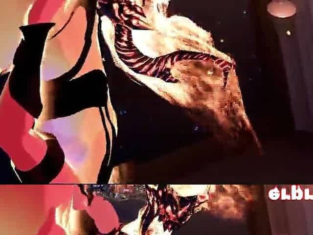 VR Chat Flame Atronach Kiss Turn Into Sexy Fellatio And Doggy Style Bang
