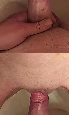 Cock Playing With Her Pussy
