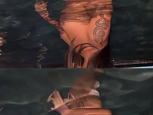Screwing a Colombian hotty who disrobes in the pool - Anna Cherry7