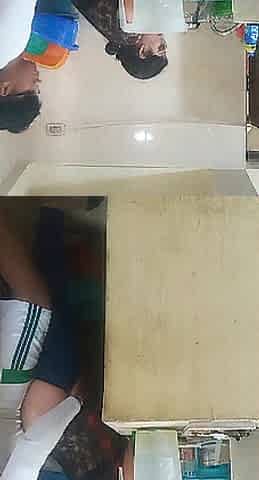 Maid drilled by her boss, my wife nearly caught us